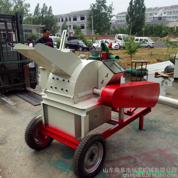 新型木材粉碎机 粉碎设备中草药木材粉碎机 鲜树枝粉碎机图2
