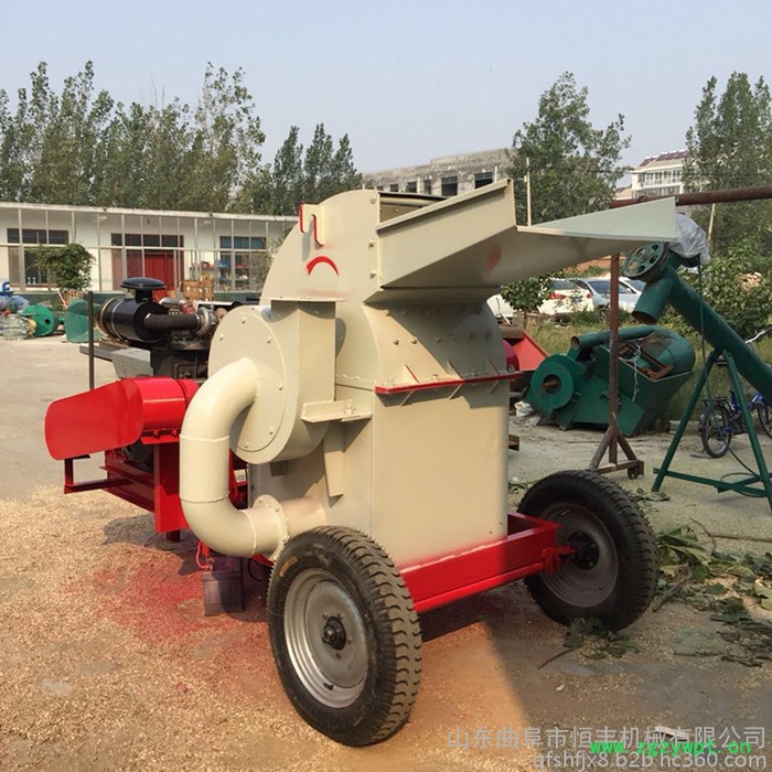 新型木材粉碎机 粉碎设备中草药木材粉碎机 鲜树枝粉碎机图5