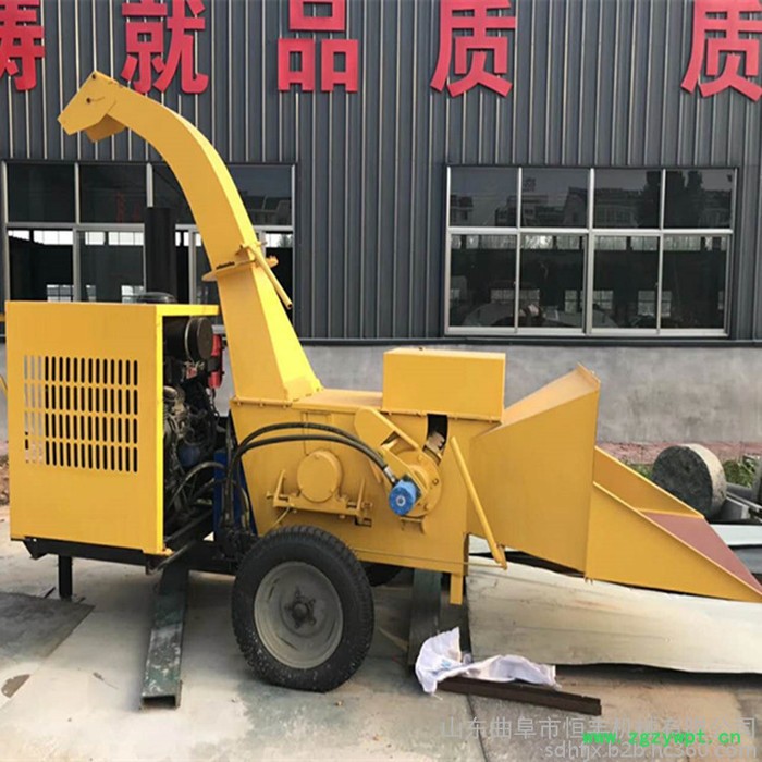 竹木木头树根粉碎机 临沂木材边角料粉碎机 中草药树皮磨粉图2