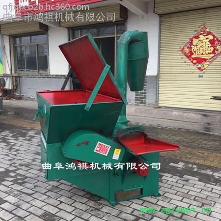 光泽县 自吸式中药粉碎机 养殖秸秆粉碎机 花生秧自动进料粉碎机图3