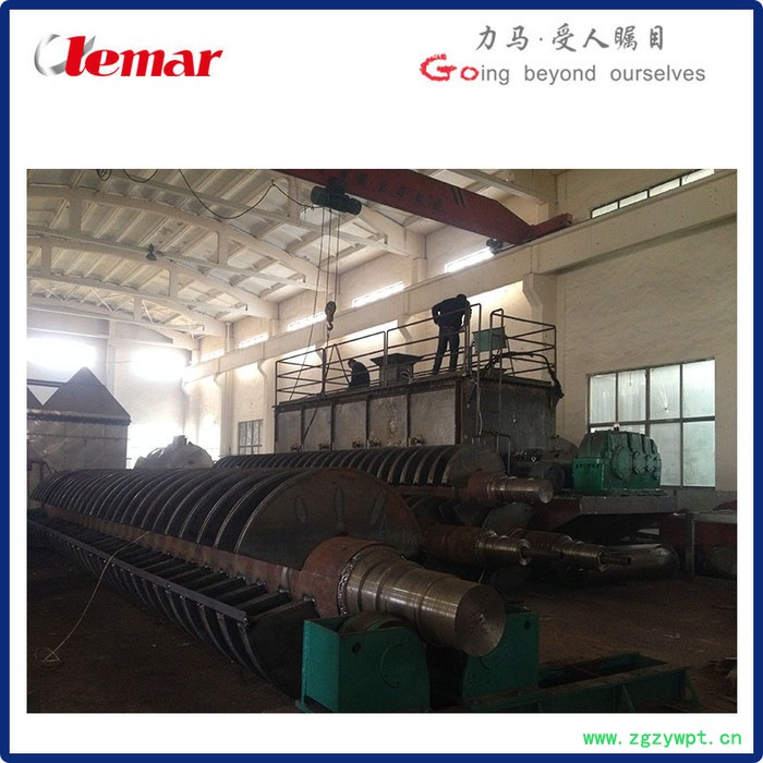 常州力马- 提取药渣每小时出液量1000kg桨叶干燥机、KJG-200双桨叶干燥设备图4