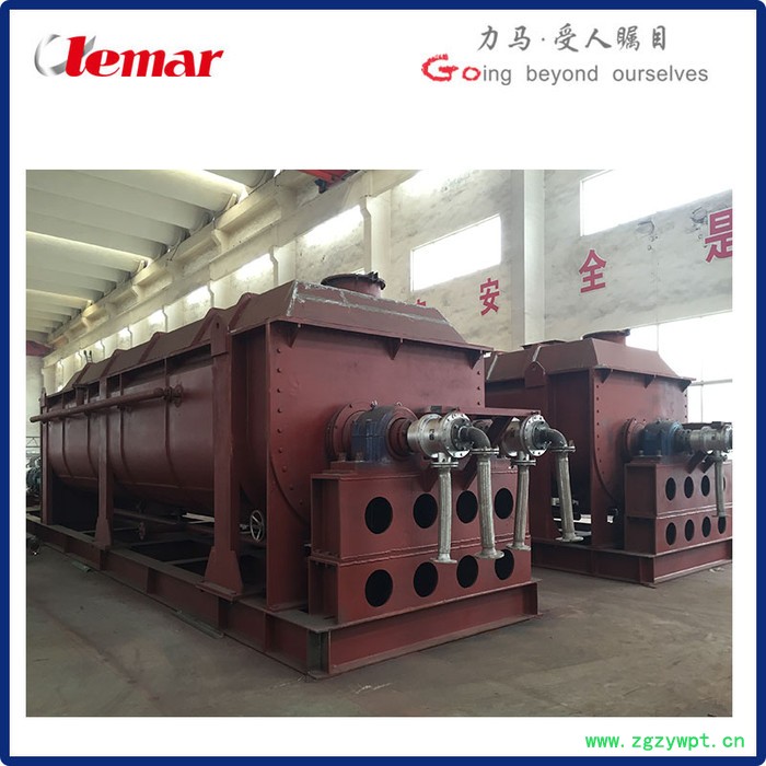 常州力马- 提取药渣每小时出液量1000kg桨叶干燥机、KJG-200双桨叶干燥设备图5