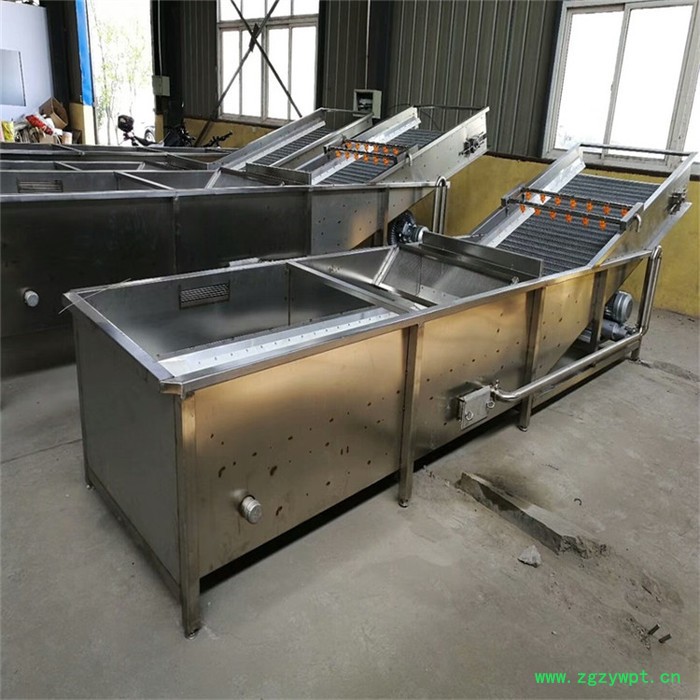 景翔牌 QX-4000药材清洗机 水果气泡清洗机 喷淋式洗叶菜设备图8