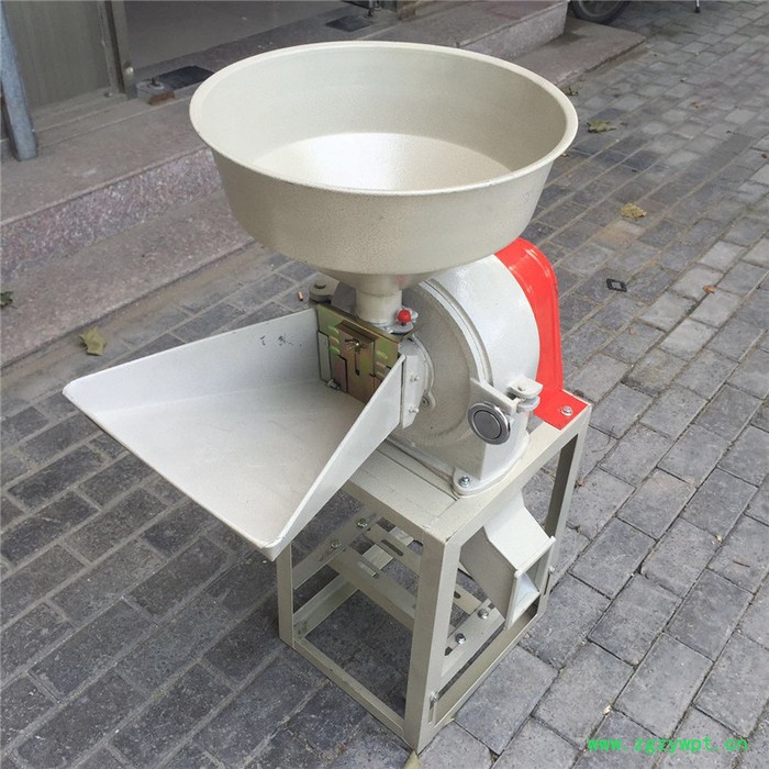 商用中药粉碎机豆泊厂齿盘式粉碎机小型中药材打粉机图7