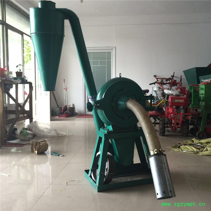 商用中药粉碎机豆泊厂齿盘式粉碎机小型中药材打粉机图4