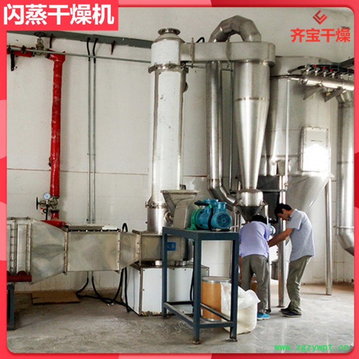 大型闪蒸干燥机配套燃煤热风炉 城市污泥闪蒸式干燥器 农药烘干机 染料干燥机图4