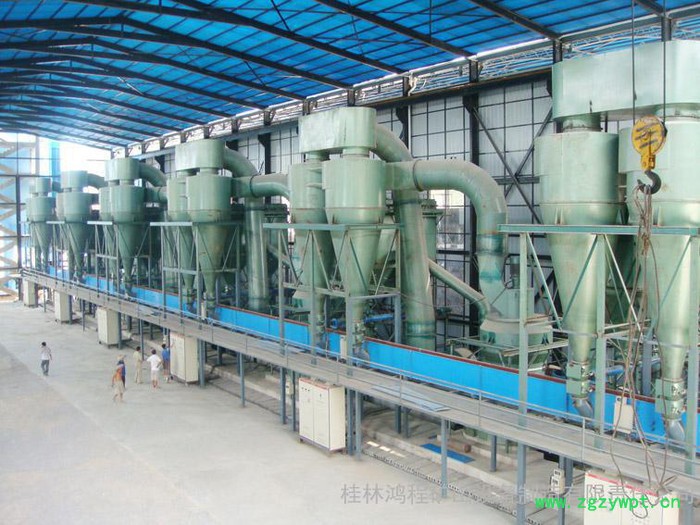 粉碎机 HC1700纵摆式细粉磨粉机,矿渣微粉磨工艺图图2