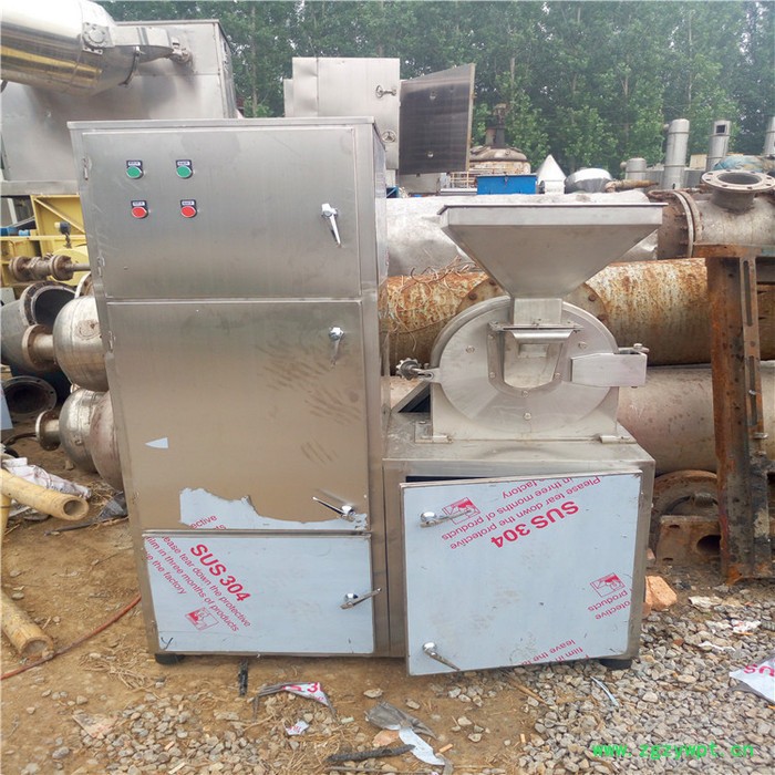 二手中药30B  40B粉碎机  秸秆粉碎机 制粒机及配套设备 粉碎设备机械图6