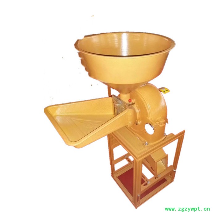 冠发 小型成套面粉机 中药粉碎机厂 自动上料粉碎机图2