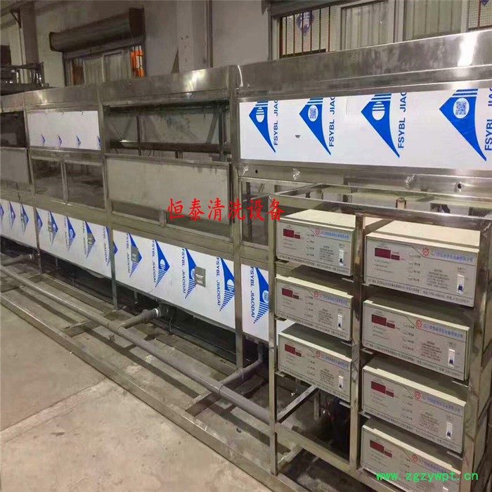 不锈钢卫浴零配件清洗机管材除油除蜡通过式超声波清洗烘干线 带式干燥设备图3
