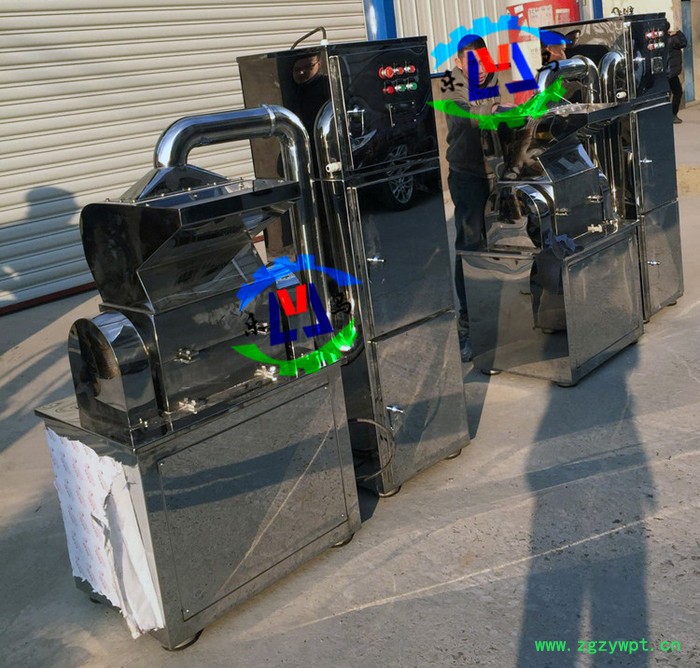 乐马机械LMP-300型不锈钢强力粗粉碎机,中草药材粗碎机图7