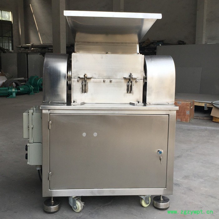 乐马机械LMP-300型不锈钢强力粗粉碎机,中草药材粗碎机图5