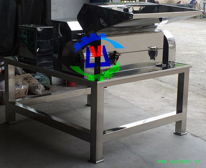 乐马机械LMP-300型不锈钢强力粗粉碎机,中草药材粗碎机图8