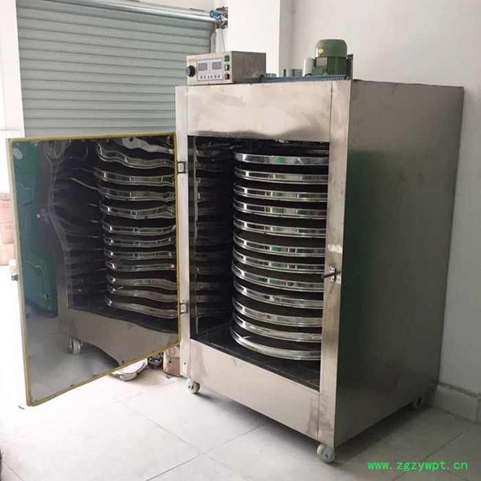 12层不锈钢旋转式烘干机 中药材药丸干燥箱 茶叶菊花食品烘干箱 多功能热处理器图3