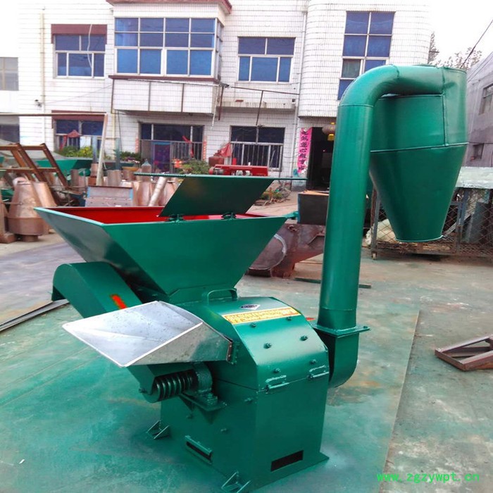 两相电三相电养殖饲料秸秆牧草粉碎机 干湿两用碎草机 中草药电动打碎机 沙克龙无尘粉碎机厂家图3