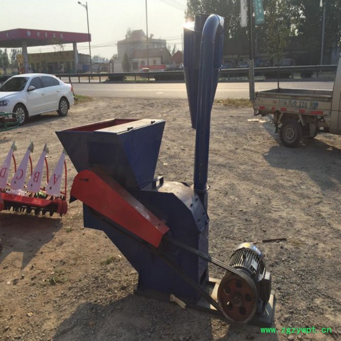 优民 多功能大型玉米秸秆饲料粉碎机 家用小型稻草料中草药花生秧粉碎图7