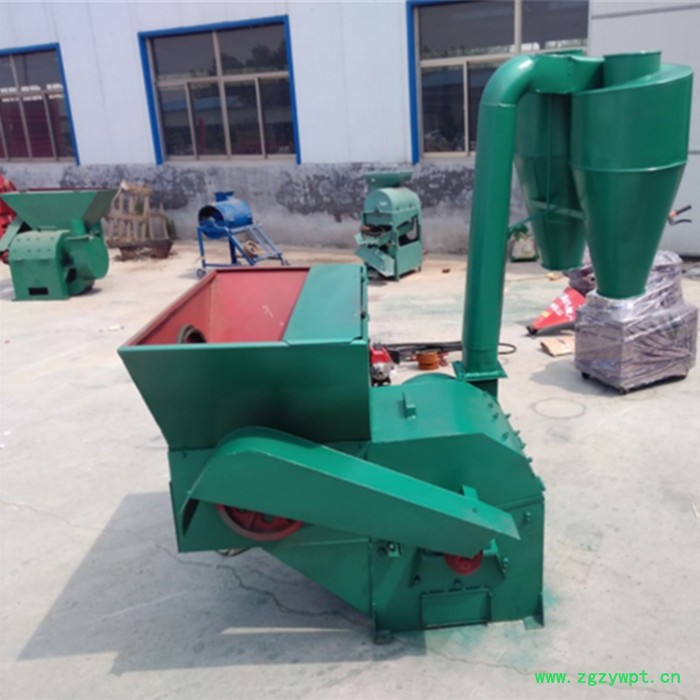优民 多功能大型玉米秸秆饲料粉碎机 家用小型稻草料中草药花生秧粉碎图5