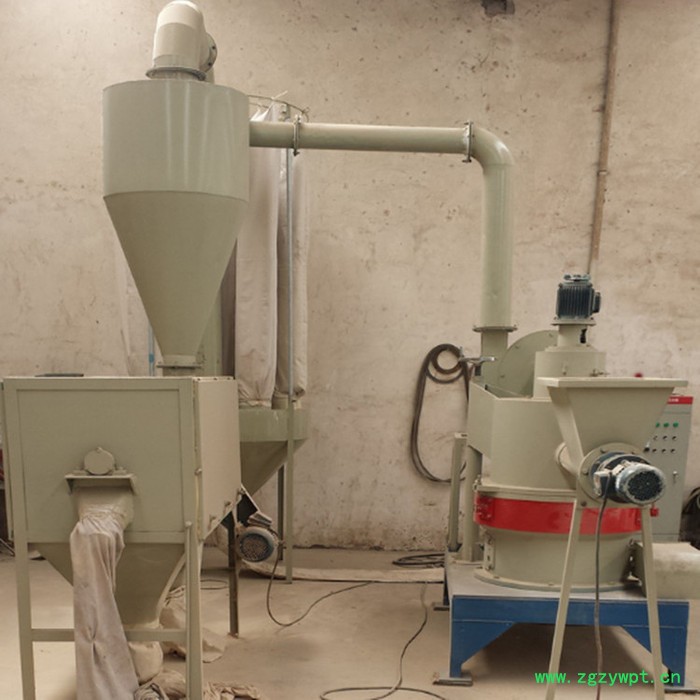 木头粗破碎机广西省木材粉碎机 中药打粉机闭风器除尘箱厂价优惠图3