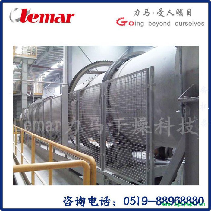 常州力马-中药材渣回转窑、滚筒干燥窑云南、30-35t/h电子污泥回转干燥器图4