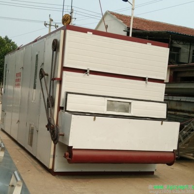 庆华姜片烘干烤箱 中药材烘干机   鲜姜加工流水线