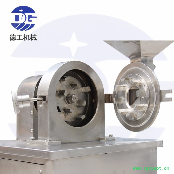 304不锈钢打粉机 食品药材机  台式连续投料粉碎机图4