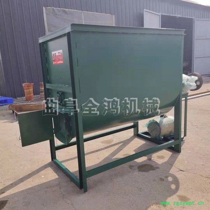粮食颗粒拌药机单价猪饲料搅拌机粉碎机草料混合机图6