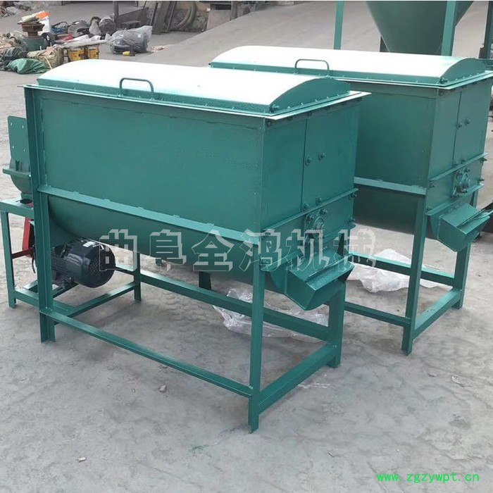 粮食颗粒拌药机单价猪饲料搅拌机粉碎机草料混合机图3