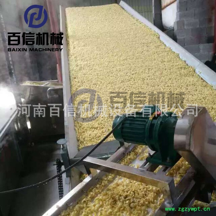 百合片烘干机 药用百合带式干燥机 百合脱瓣清洗烘干加工生产线 印刷生产线 网带式烘干机图2