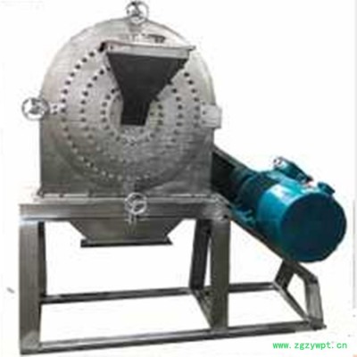 泰丰不锈钢化工块粉碎机 不锈钢中药药渣粉碎机 干湿大米磨粉机