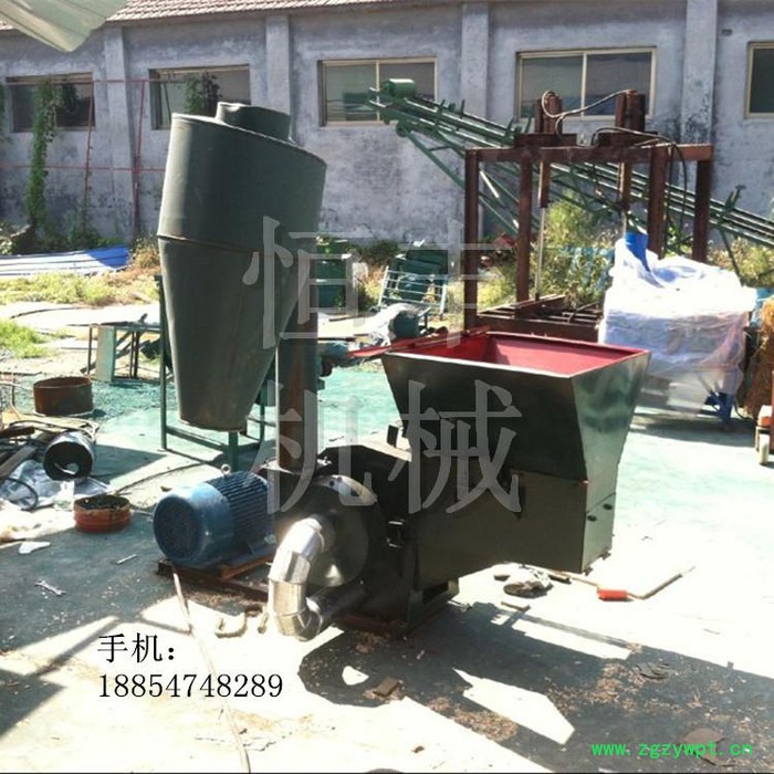 大型饲料粉碎机 玉米饲料粉碎机 大型锤片式秸秆药材粉碎设备图6