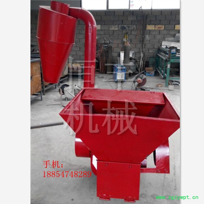 大型饲料粉碎机 玉米饲料粉碎机 大型锤片式秸秆药材粉碎设备图2