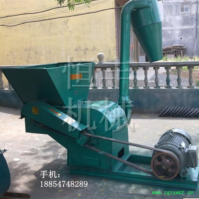 大型饲料粉碎机 玉米饲料粉碎机 大型锤片式秸秆药材粉碎设备图3