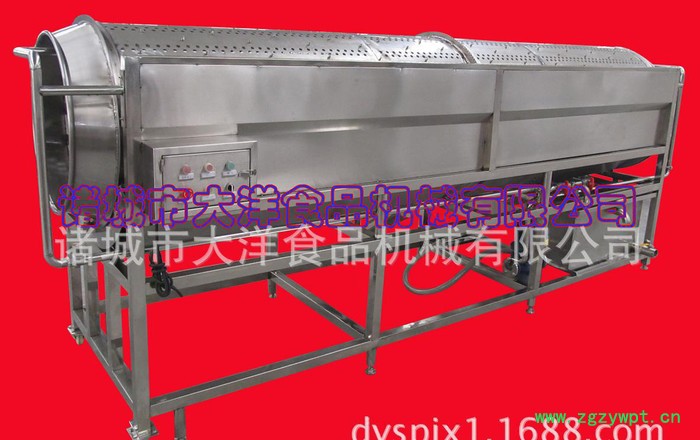 专业药材清洗机 高效滚筒清洗设备图2