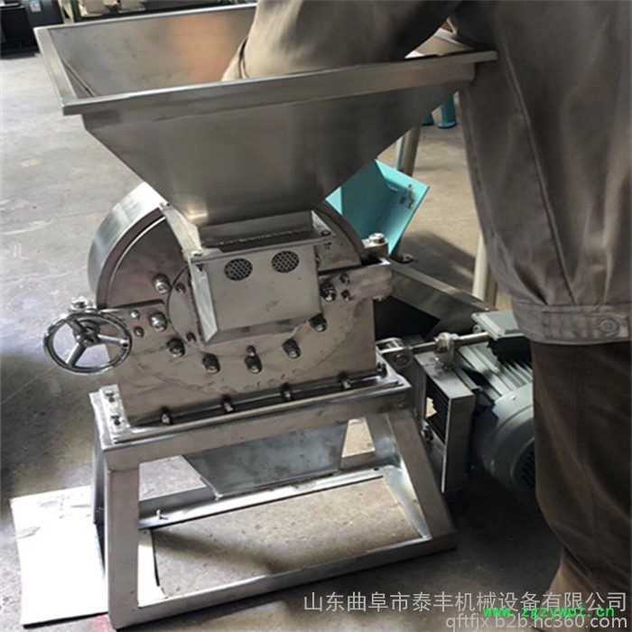泰丰干湿大米粉碎机 齿盘式豆浆磨浆机大豆辣椒中药材粉碎机图8