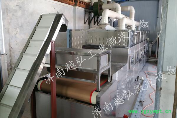 菊花微波烘干设备 东北药材微波干燥杀菌机 莲子隧道式微波烘干设备 微波烘干熟化设备图2