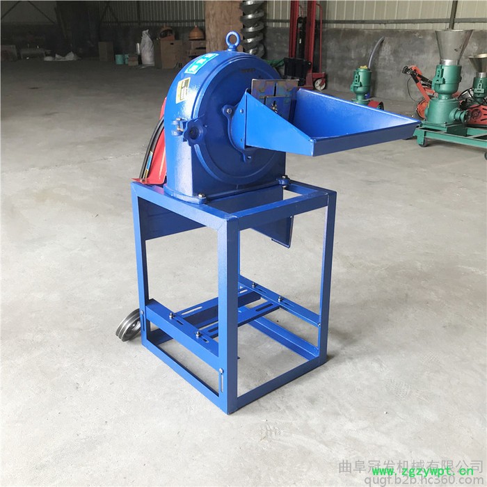 粮食粉碎面粉机 小型杂粮磨面机 饲料中药粉碎机02图7