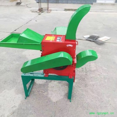 移动式小型电动铡草机 养殖青菜野草切碎机 中草药加工粉碎机