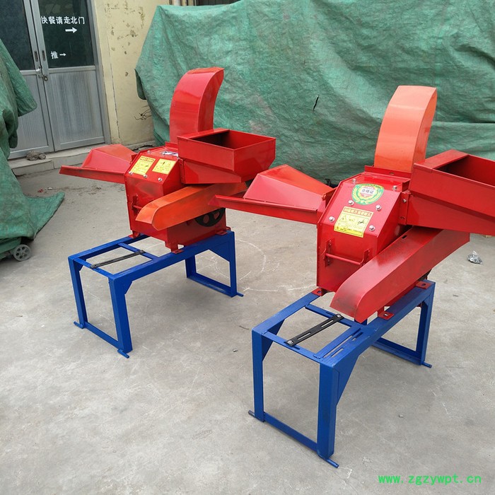 移动式小型电动铡草机 养殖青菜野草切碎机 中草药加工粉碎机图4