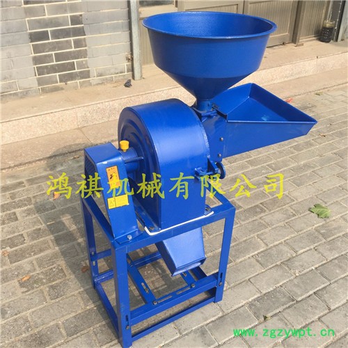 玉米秸秆粉碎机杂粮面粉加工设中药用齿盘式粉碎机图5