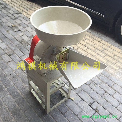 玉米秸秆粉碎机杂粮面粉加工设中药用齿盘式粉碎机图6