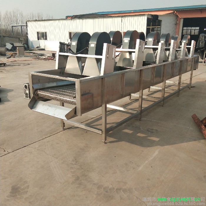 义康牌FG-6000型 药材清洗风干线 茶叶清洗沥水风干机 咸鸭蛋杀菌干燥机图2