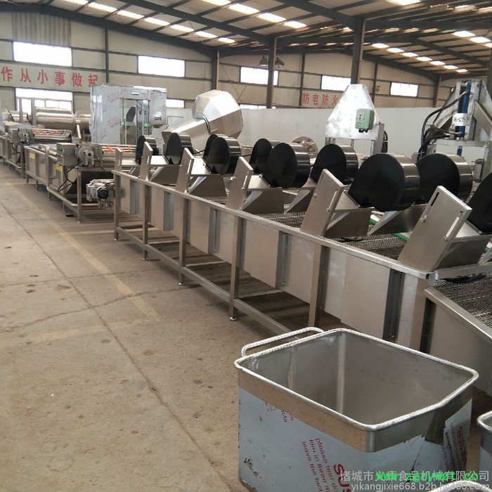 义康牌FG-6000型 药材清洗风干线 茶叶清洗沥水风干机 咸鸭蛋杀菌干燥机图8