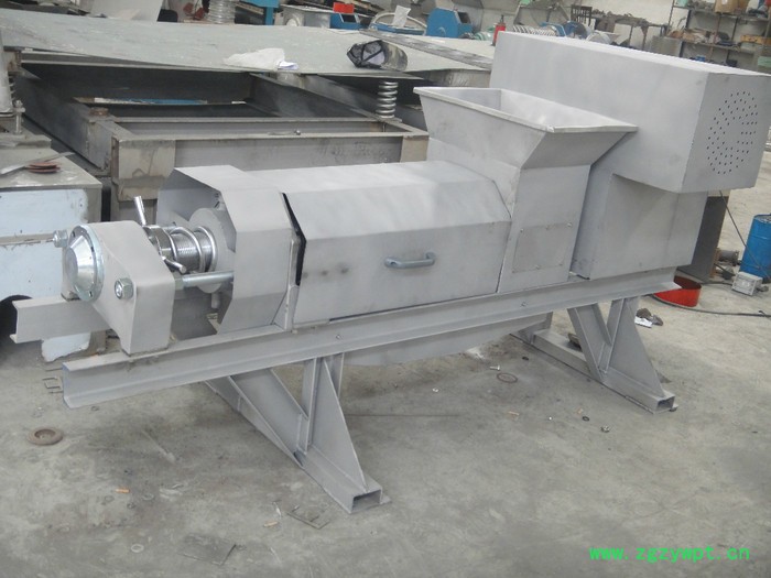 西安中药材压榨设备中药渣脱水压榨挤压机、汉中汉阳药材渣榨汁机图3