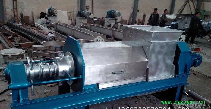 中药渣药材药液提取压榨挤压脱水设备、中药材药渣药液分离提取图5