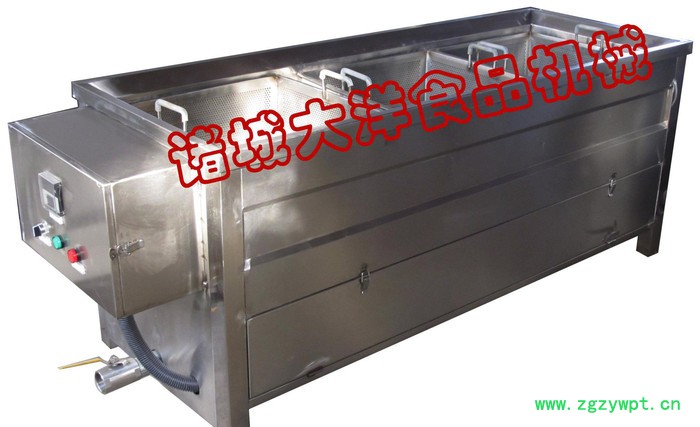 药材烘干前漂烫设备 专业蔬菜漂烫机图2
