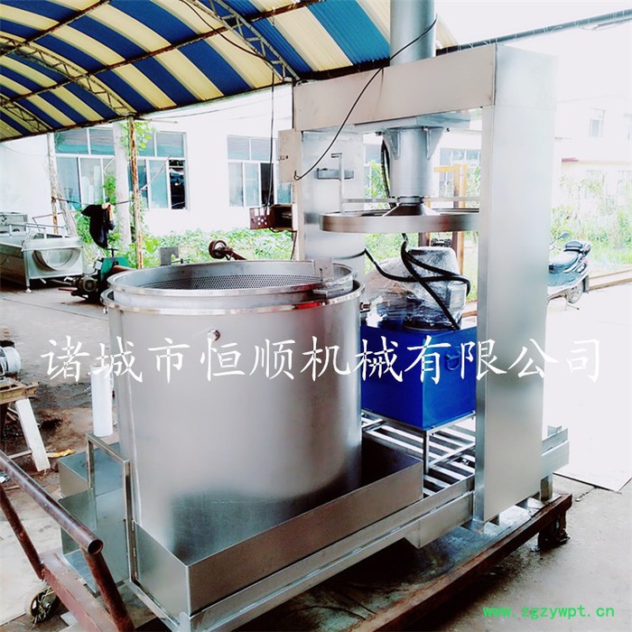 大型中药材泡酒渣汁分离压榨机  自动出料挤压过滤压榨设备图5