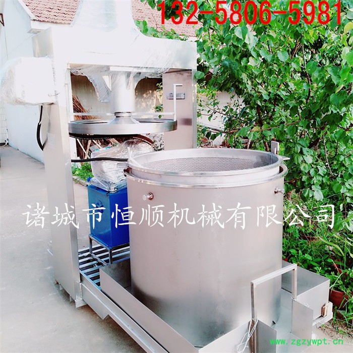 大型中药材泡酒渣汁分离压榨机  自动出料挤压过滤压榨设备图4