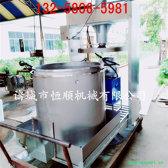 大型中药材泡酒渣汁分离压榨机  自动出料挤压过滤压榨设备图8