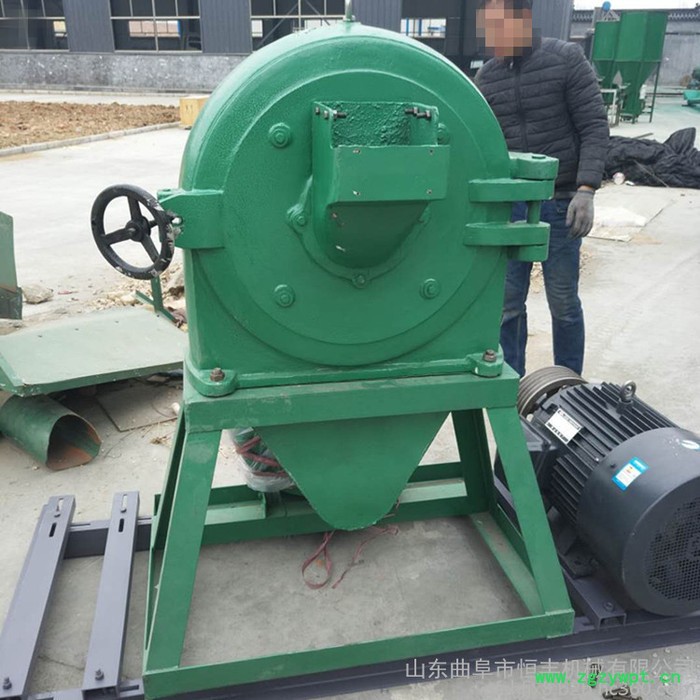 齿盘式粉碎机 玉米秸秆除尘粉碎机设备 杂草药材齿盘粉碎机图4