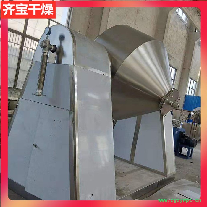 粉体颗粒烘干设备 制药干燥设备 500l低温双锥回转真空干燥机图3